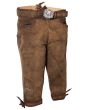 authentic bavarian knee length bundhosen