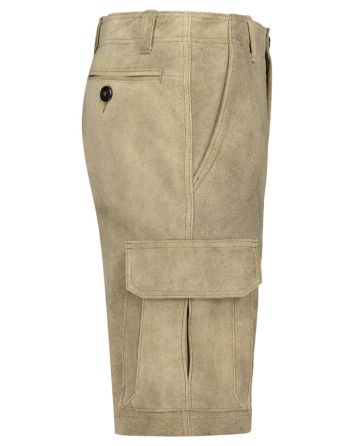authentic leather lederhosen cargo shorts