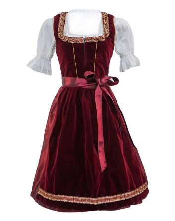 velvet dirndl