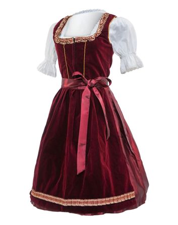 velvet dirndl